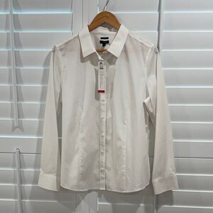 Talbots Women's White Blouse